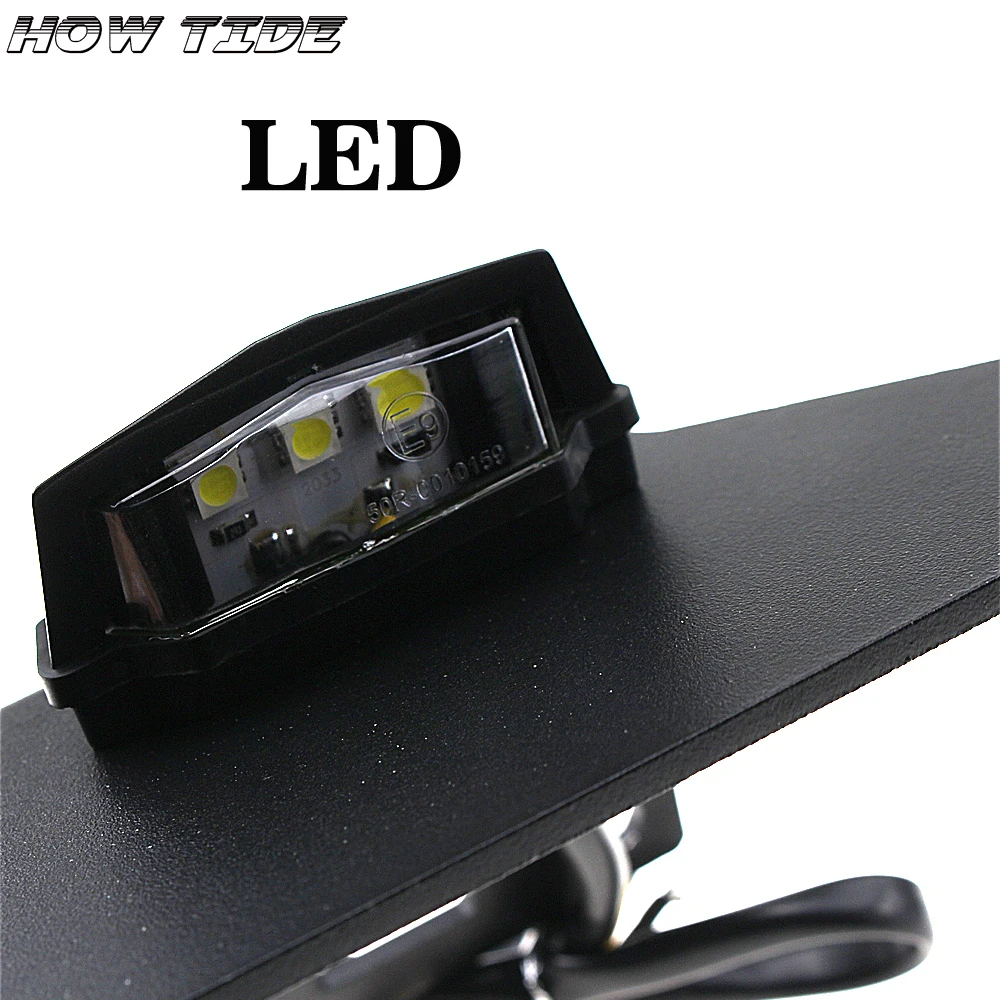 Держатель номерного знака светодиодный светильник для KAWASAKI Z1000 10-13 Z1000SX ниндзя 1000