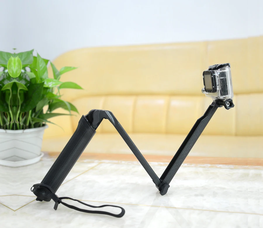 For Gopro Hero 7 6 5 Handheld Selfies stick Go Pro 8 Monopod Palo Selfie Stick Tripod Xiaomi Yi Eken Sjcam Dji Osmo | Электроника