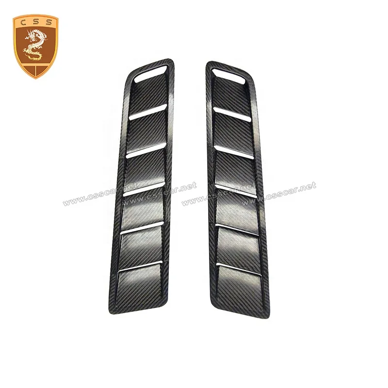 

Replacement Parts Real Carbon Fiber Rear Engine Hood Scoop Air Vent For Au Di R8