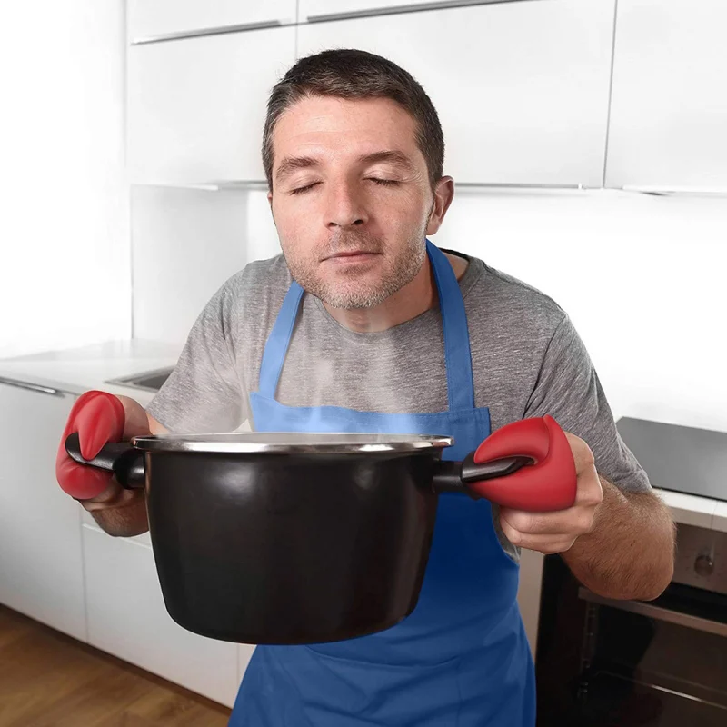 Силиконовые перчатки для духовки с защитой от ожогов плоскогубцы лобстера и
