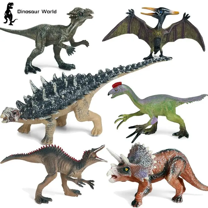 Фигурки большого размера из мягкого ПВХ в стиле парка Юрского периода | Игрушки и