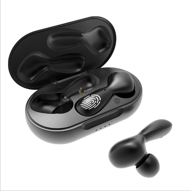 TWS Long Life Fingerprint PressBluetooth 5.0 Stereo Sports Comfortable in Ear Earphone More Close to the and Firmer | Электроника