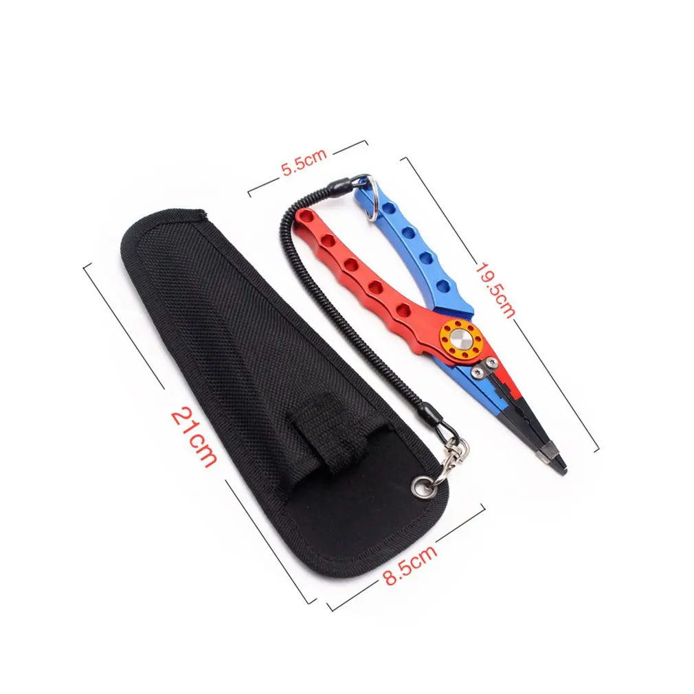 Алюминиевые рыболовные плоскогубцы плетеные кусачки разделенные кольца для