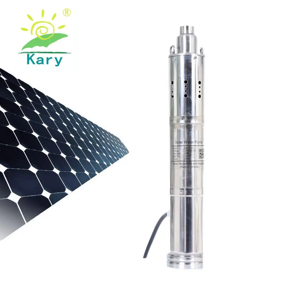 Центробежный насос Kary 24 В постоянного тока система водяного насоса на солнечных