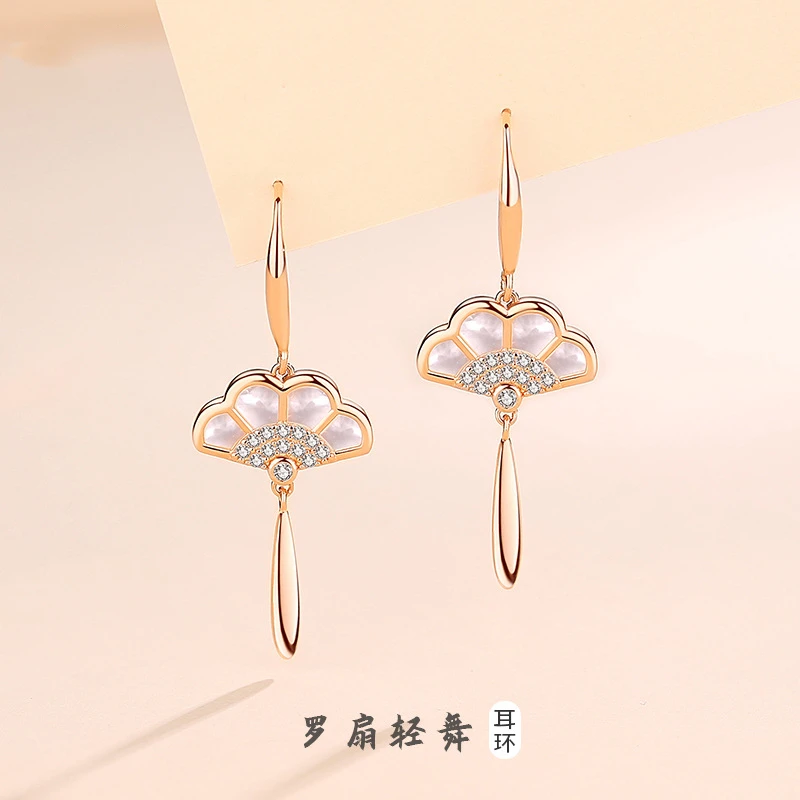 

Earrings Women Earrings Women Retro Elegant Sterling Silver Jewelry Minimalist Fashion Jewelry Bridal Wedding Accessories