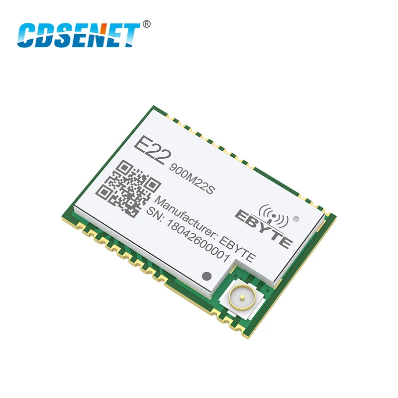 Беспроводной радиочастотный модуль SX1262 LoRa 868 МГц 915 GFSK SMD CDSENET дальность 7 км