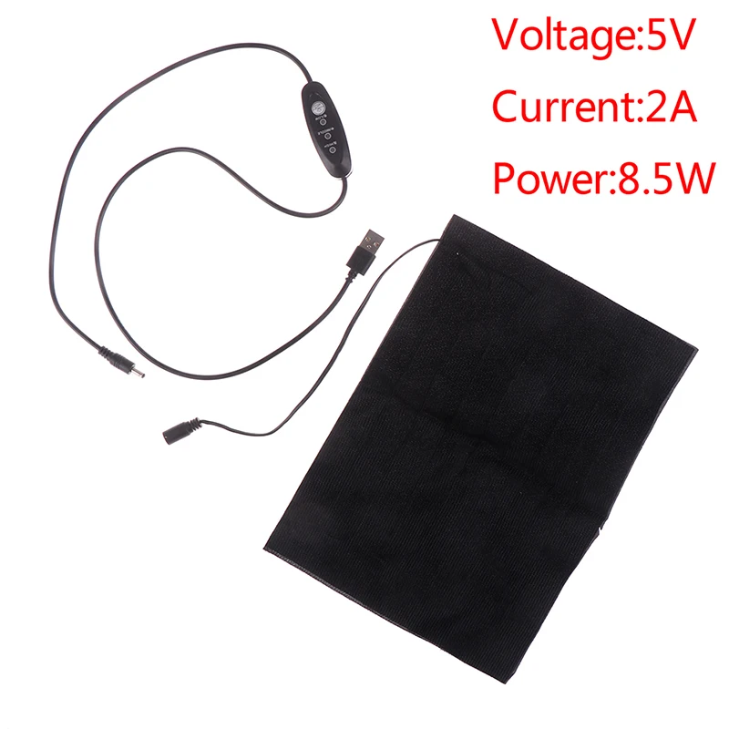 

Портативная электрическая грелка с USB-разъемом, 1 шт., для самостоятельной сборки жилета, куртки, одежды, грелки с подогревом