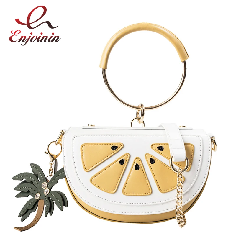 Сумка седло женская с металлическим кольцом дизайнерский саквояж на плечо в