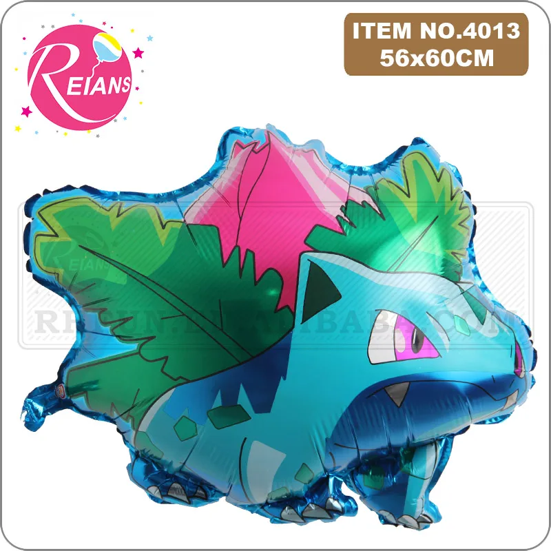 Аниме мультфильм покебол PIKACHU гелиевый воздушный шар покрытый фольгой надувной