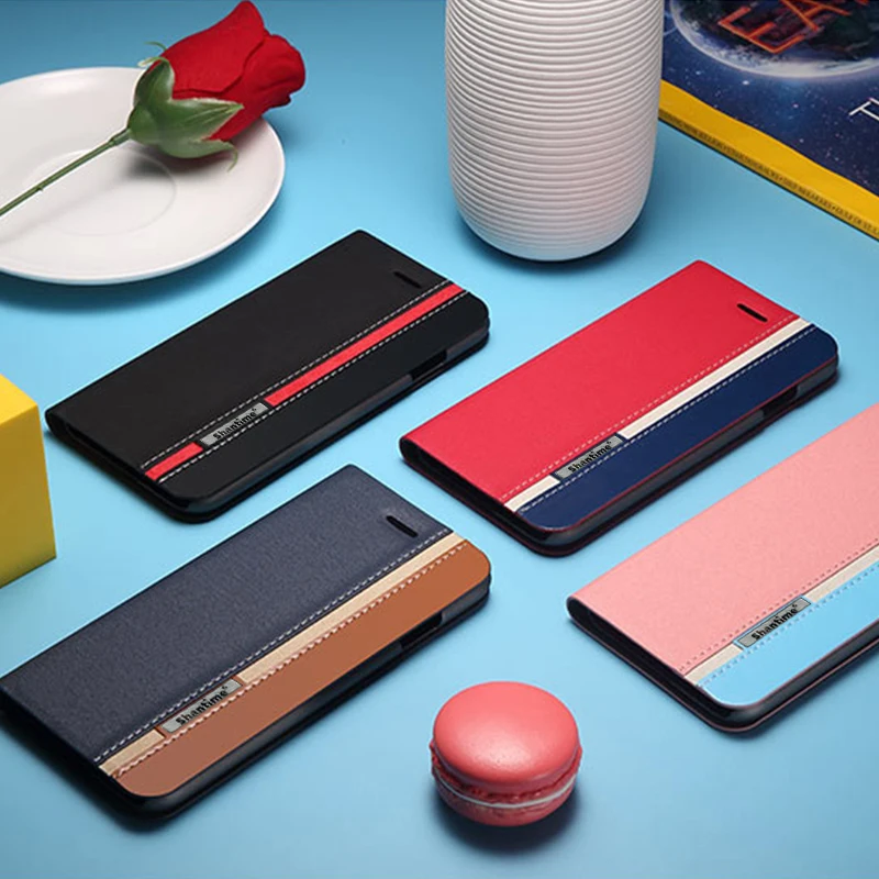 Роскошный откидной Чехол бумажник из искусственной кожи с подставкой для Wiko Highway