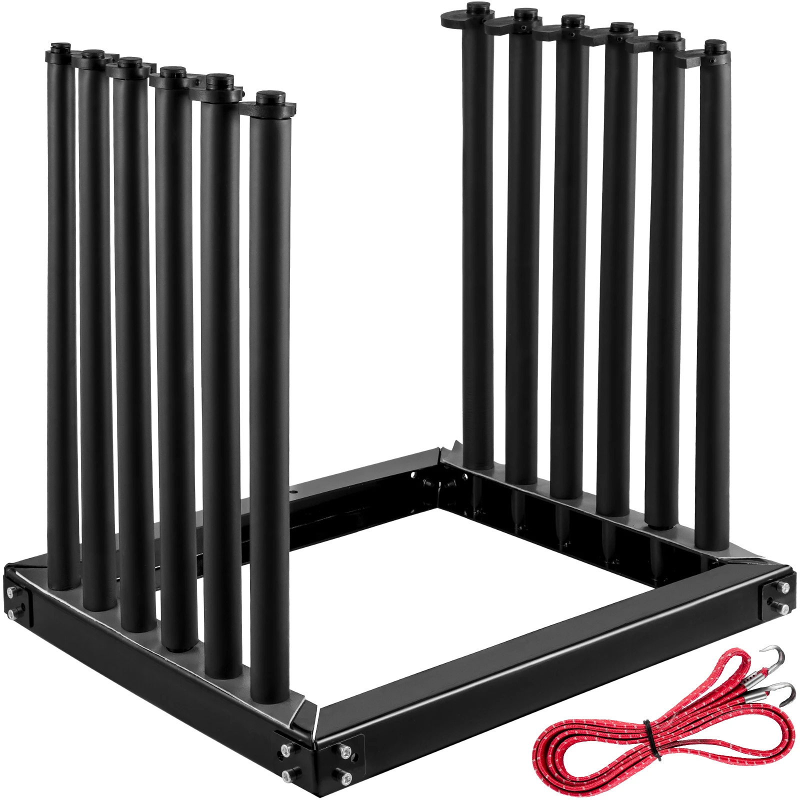 

VEVOR Windshield Rack 5 Slot Lite Protect Auto Glass With PVC Rubber Protection Foam Pads Suit for Mounting on Truck Van Bed