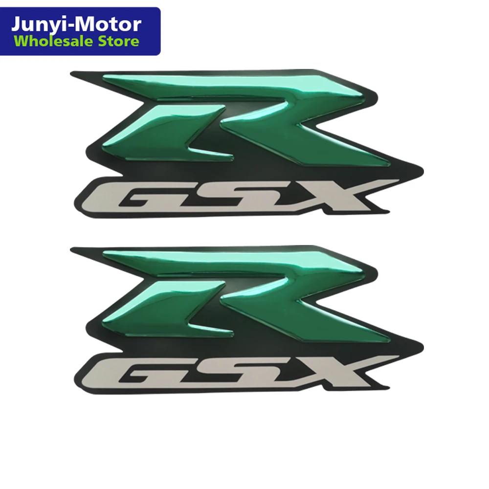 Наклейка с зеленой эмблемой для Suzuki GSX R GSXR 600 750 1000 1100