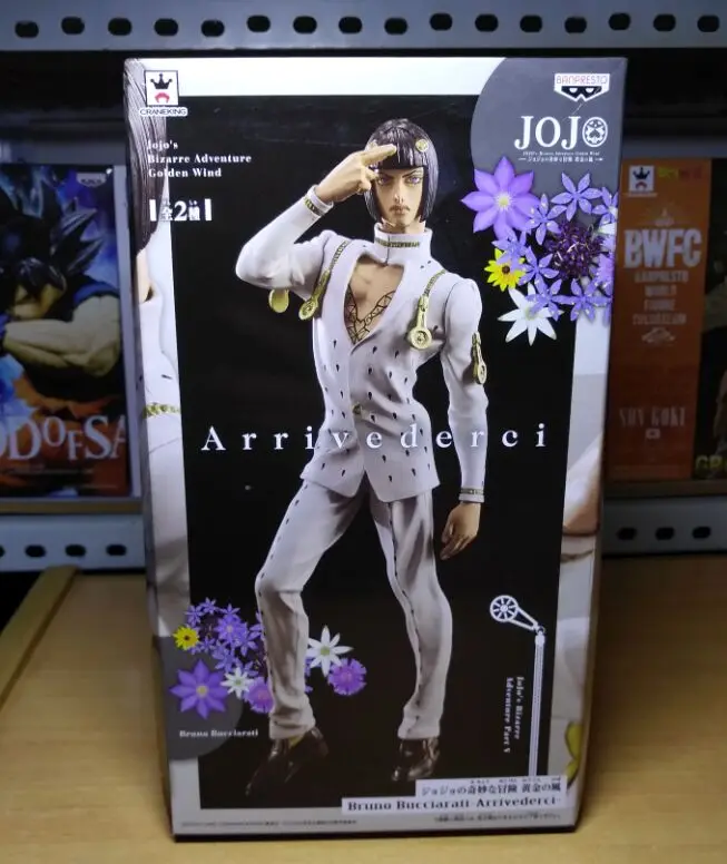 BANPRESTO Бруно Bucciarati jojo's GioGio Золотой ветер arrivederci фигурка игрушка модель
