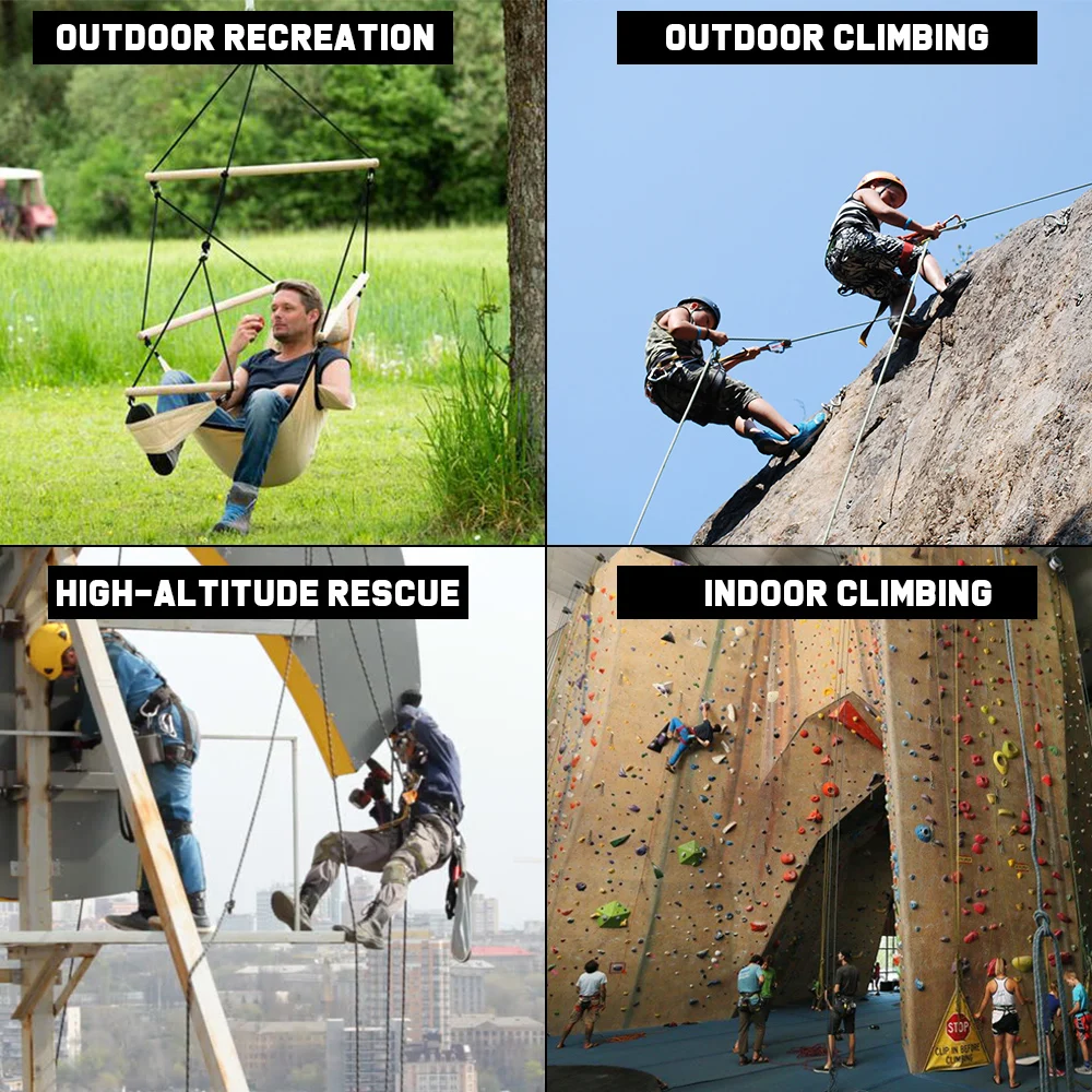 Веревка для скалолазания FlYWOLF диаметром 8 мм аксессуары активного отдыха походов