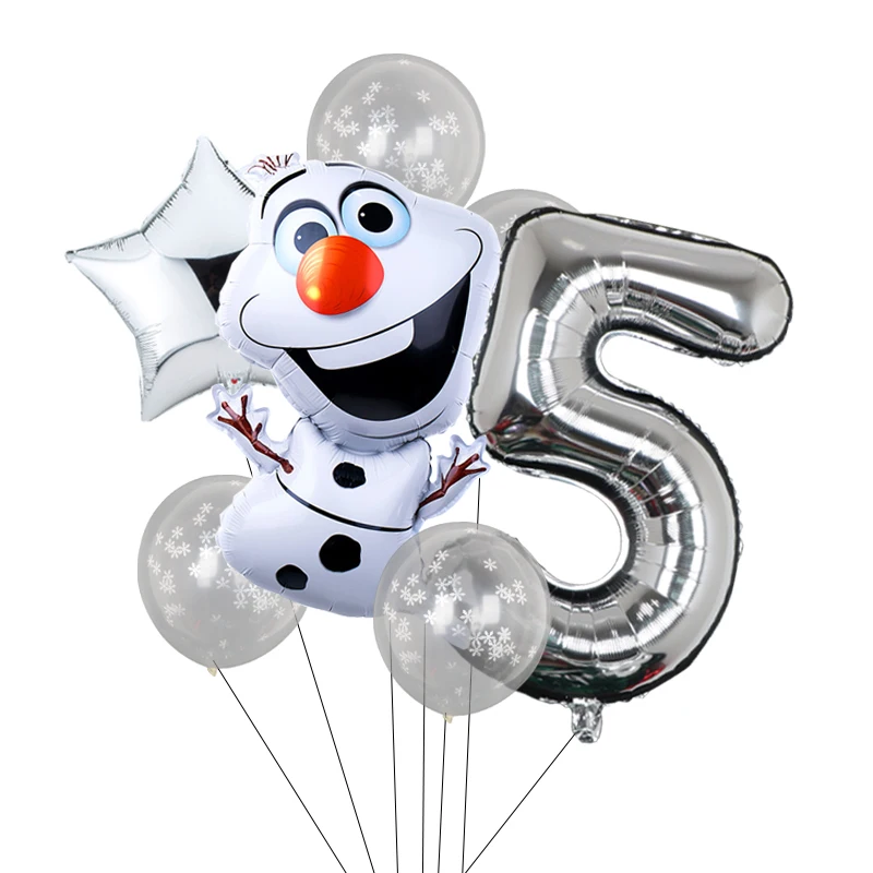 7 шт. воздушные шары из м/ф Холодное сердце Вечерние | Дом и сад