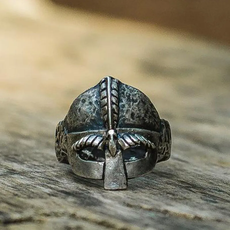 Личности в британском ретро стиле Спартанский шлем героя Маска Кольца для Для