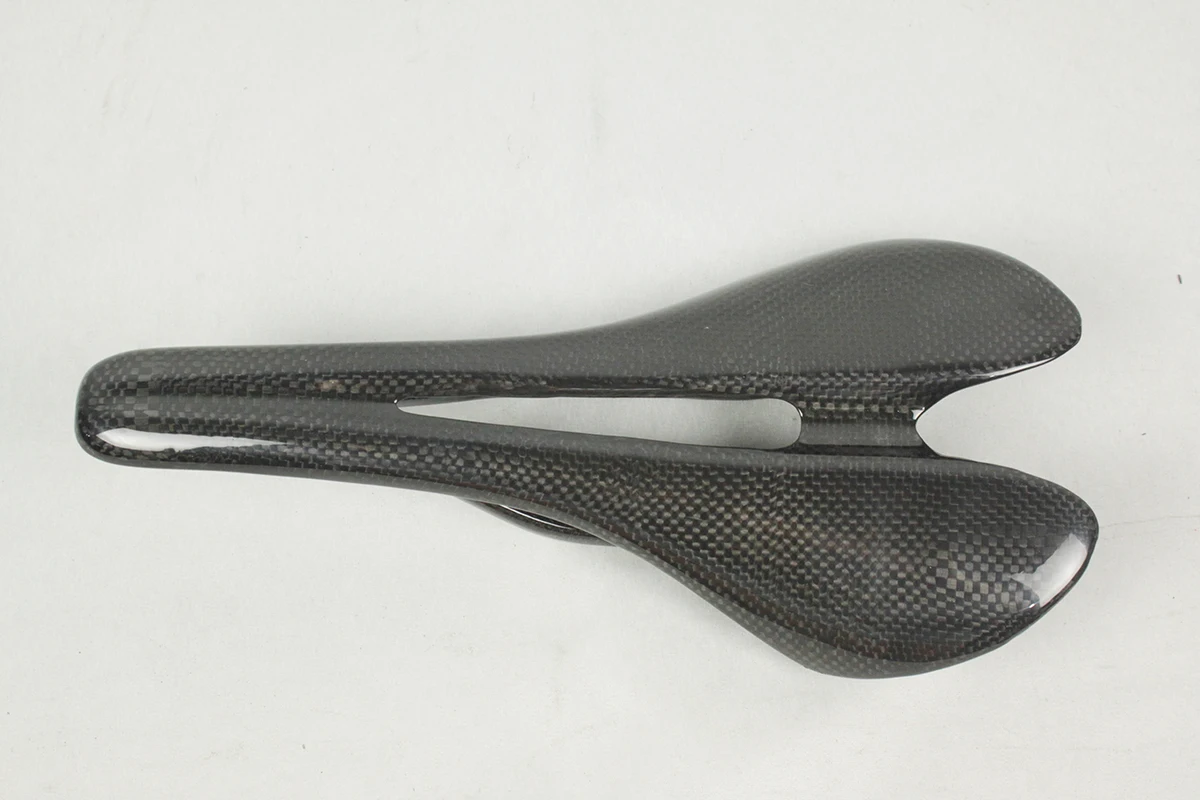 Карбоновое седло 3k яркое сиденье для дорожного велосипеда горного 127*260 мм|Седло