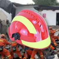 emergency rescue helmet firefighter safety helmets workplace fire protection hard hat protective anti impact heat resistant