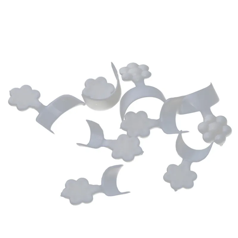 Горячая Распродажа Короткие акриловые накладные кончики для дизайна ногтей