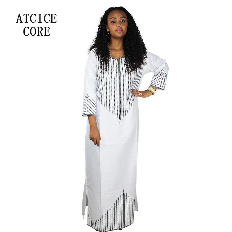 Африканский новый модный дизайн платье с вышивкой длинное без шарфа TRA068 # |