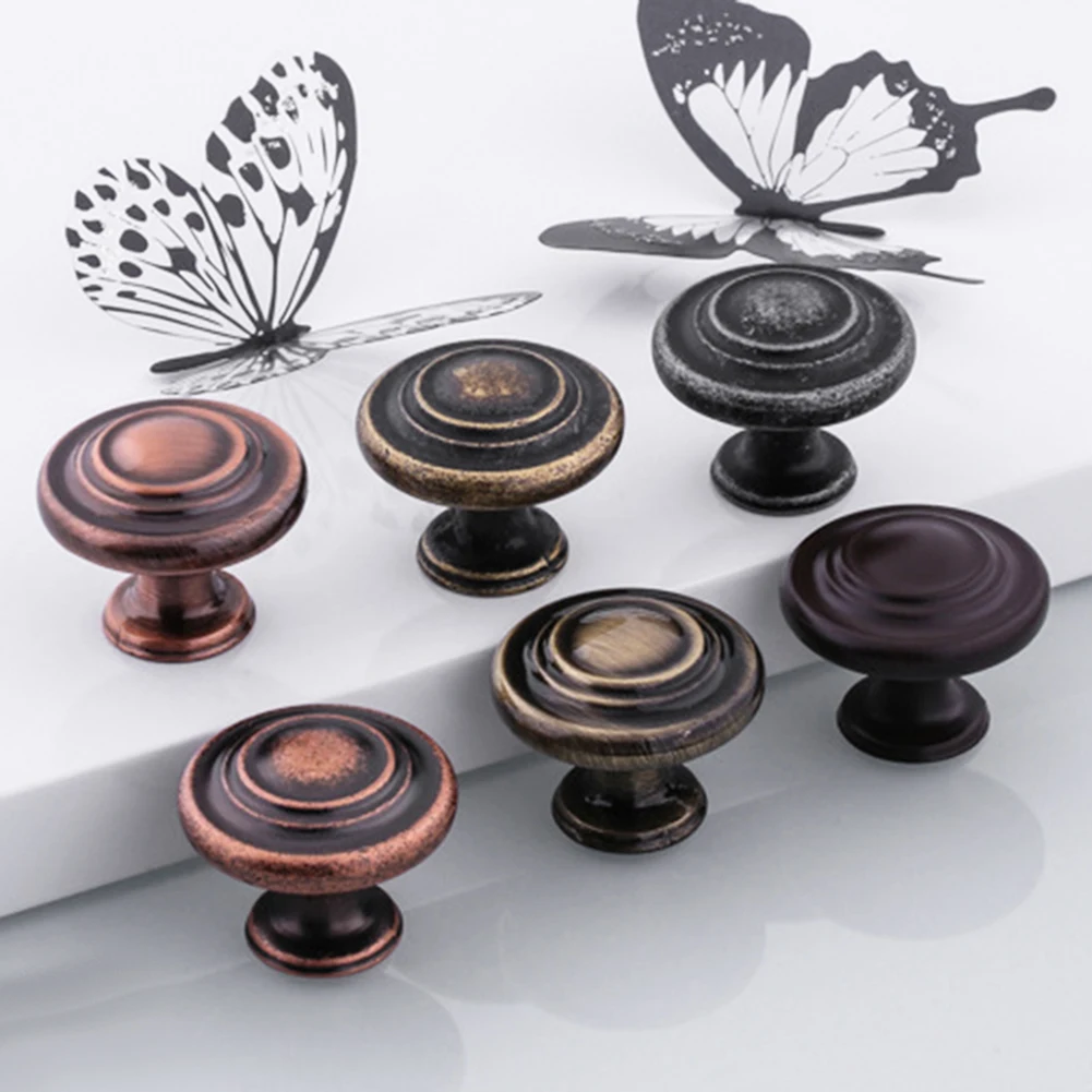 ПВХ ручки для мебели аксессуар шкафа винтажная дверная ручка дома традиционный