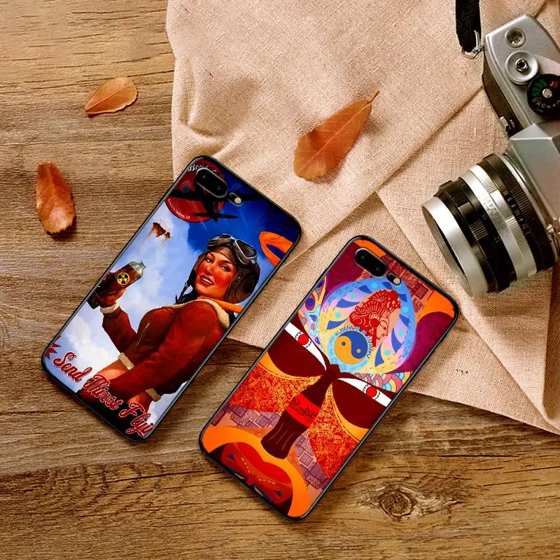 Чехлы для мобильных телефонов Xiaomi mi 8 9 SE Retro poster art coke 6X X 2S 3 F1 CC9E CC9 A2 LITE 9T A3