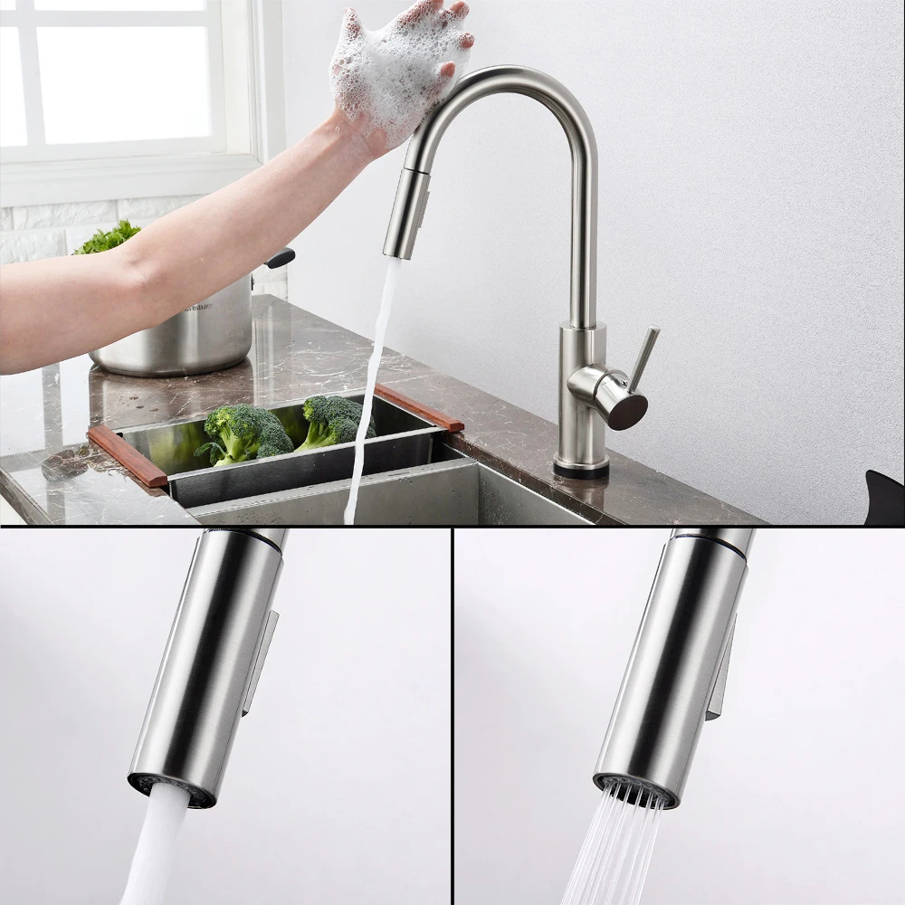 Смеситель горячей и холодной воды смеситель с сенсорным сенсором Роскошный