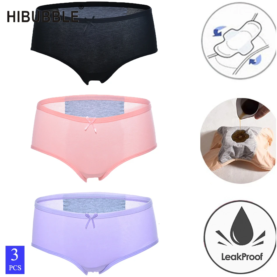 Физиологические трусики женское нижнее белье менструальные герметичные для