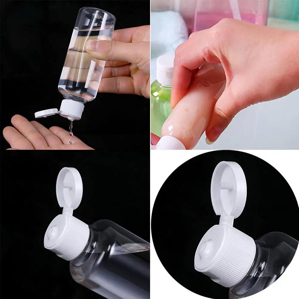 100 мл Лосьон бутылка для жидкого шампуня пустая прозрачная фотография | Красота и