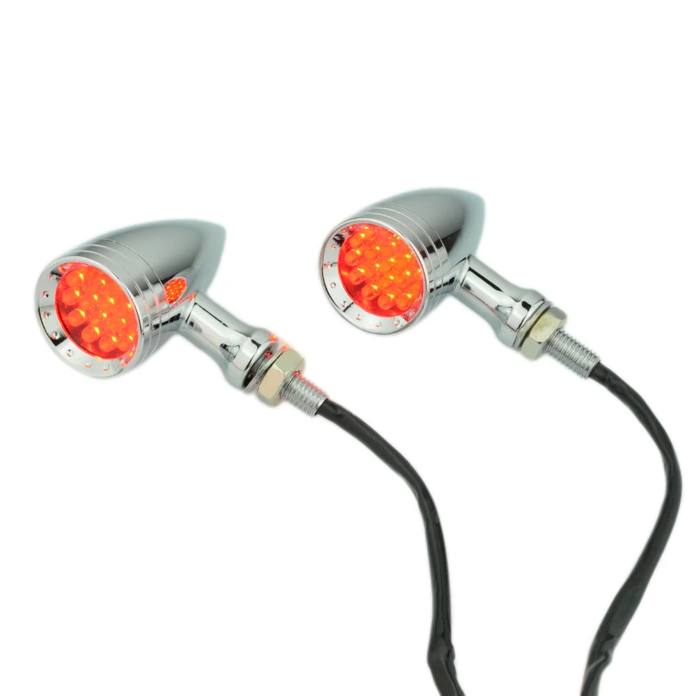 Светодиодный мигалка для мотоцикла с поворотным сигналом оранжевые и красные