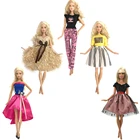 Новейшая модная Кукла NK 5 комплектов, одежда для повседневного ношения, благородное платье для Барби, аксессуары, кукла, лучший подарок для девочки, игрушки 12X