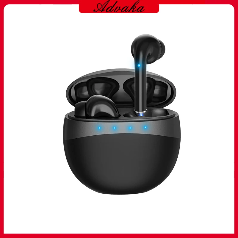 Advaka беспроводные BT 5 0 сенсорные наушники-вкладыши с отпечатком пальца полностью