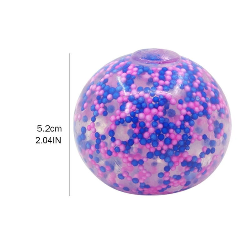 

H55B 5.2cm/2.04Inches Decompression Sensory Fidget Toy Simple Antistress Squeeze Ball Toy for Adults and Kids Stress Relief