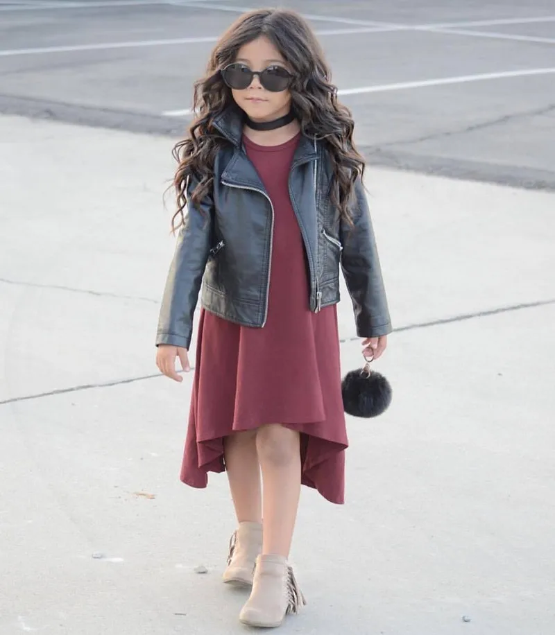 

Hot Fashion 2022 Baby Girl Kid Toddler Summer Sleeveless Irregular Short Vest Dress Sundress