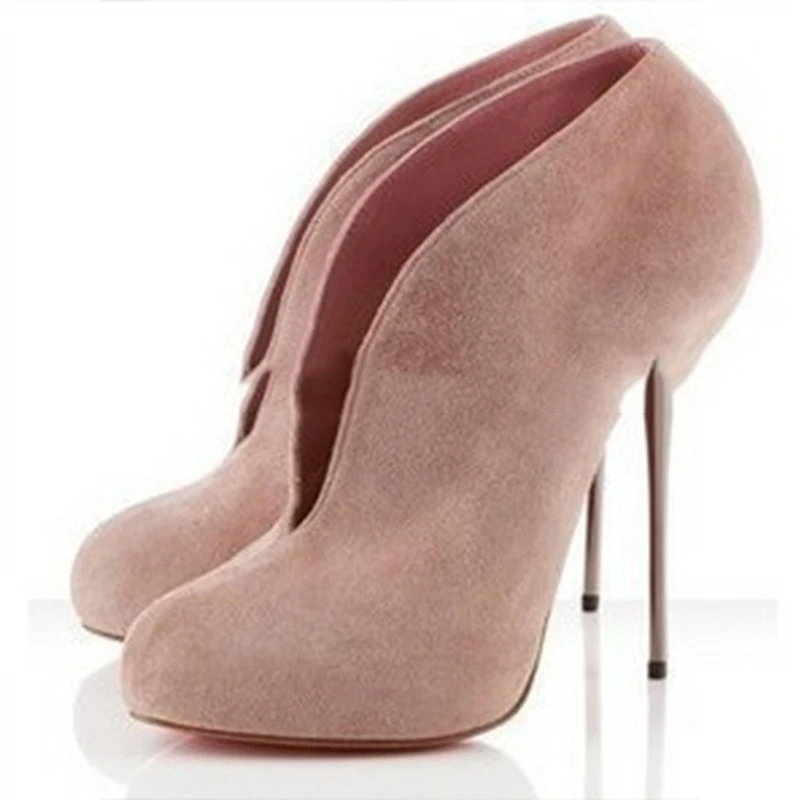 Agenuineon натуральным для нижнего белья из коровьей кожи замшевые босоножки