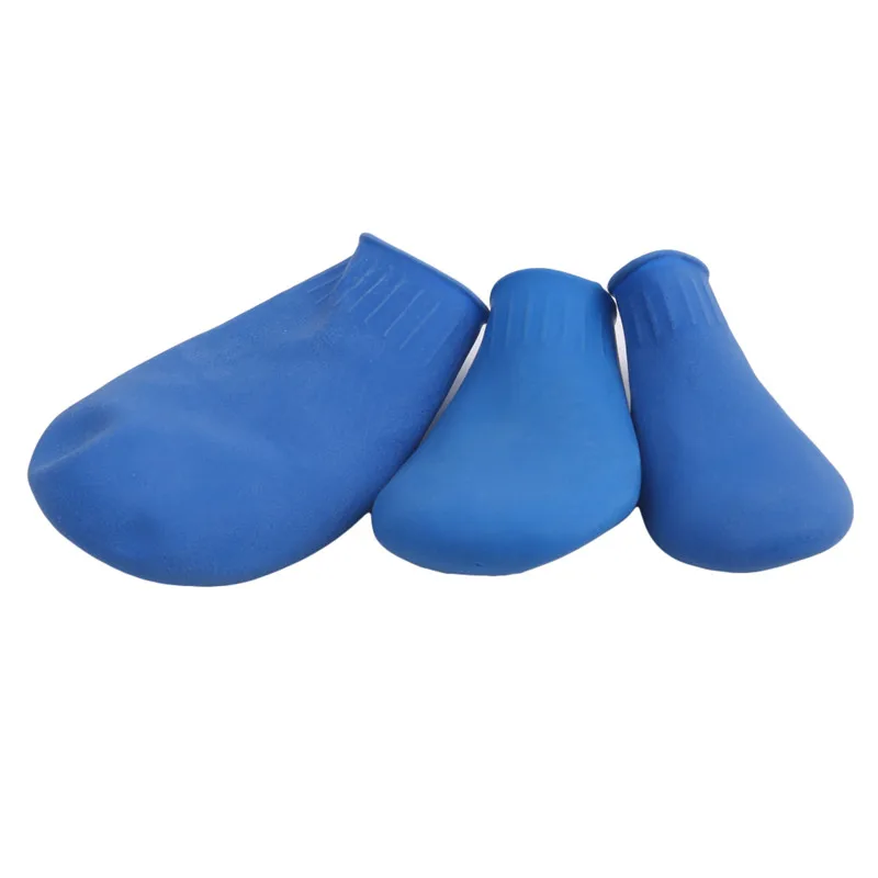 1 комплект водонепроницаемые ботинки для собак синие/красные/оранжевые