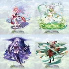 Аниме Genshin Impact акриловая фигурка каэдехара Kazuha Raiden Shogun стенд модель стол фотоколлекция реквизит Рождественский подарок