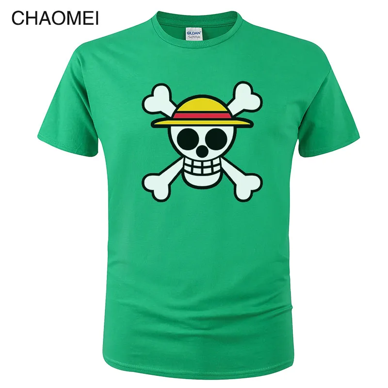 Летние Для Мужчин's Одна деталь Луффи Футболка веселое Harajuku хлопковые футболки «унисекс» хлопковые футболки для тренировок аниме Футболки C119