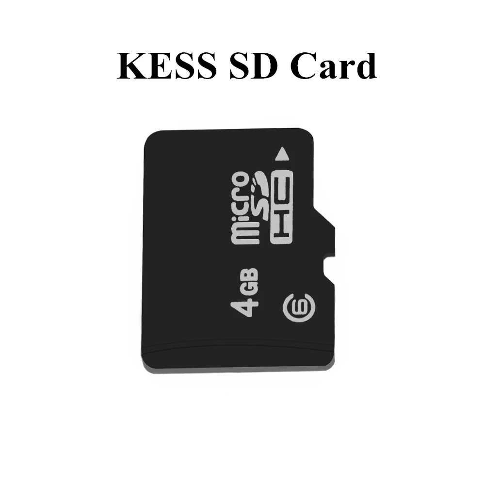 2019 Новинка KESS KT SD карта V5.017 V7.020 ECU Замена программатора Micro Card с файлами |