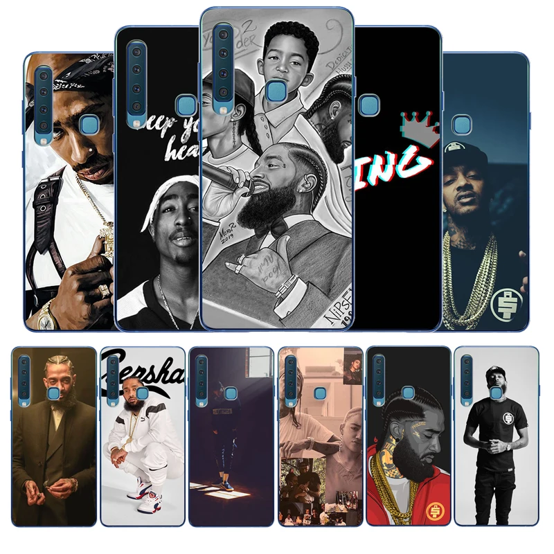 Рэпер Nipsey Hussle мягкий чехол для телефона с изображением цветов Samsung Galaxy A5 2016 A6 A7 A8