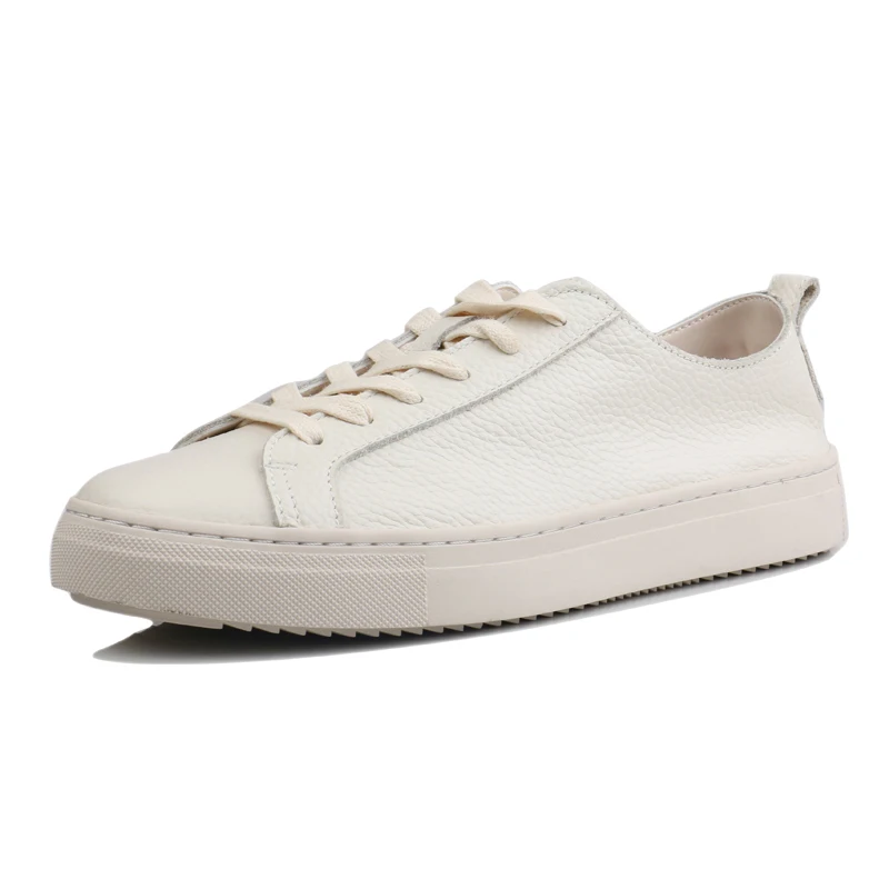 

Женские туфли-оксфорды из воловьей кожи, однотонные белые дышащие, на плоской подошве, для студентов, удобная обувь на плоской подошве