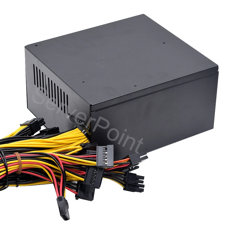 AC 110V 220v ATX РС 2000W Питание 8 Графика карты эфириума ETH BTC горно Antminer блок питания для