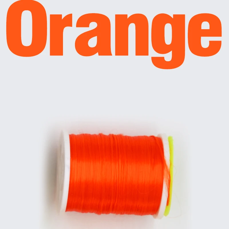 Orange 1spool MNFT 8 цветов катушки мухобойка нить материал хлопок нить линия стартер широко используется в мухах тело мухобойка Материал s - Цвет: Orange 1spool