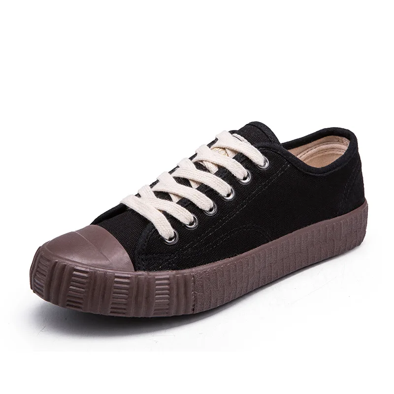 

Three-time vulcanization couple canvas shoes men and women Korean fashion casual board shoes trend student cloth shoes