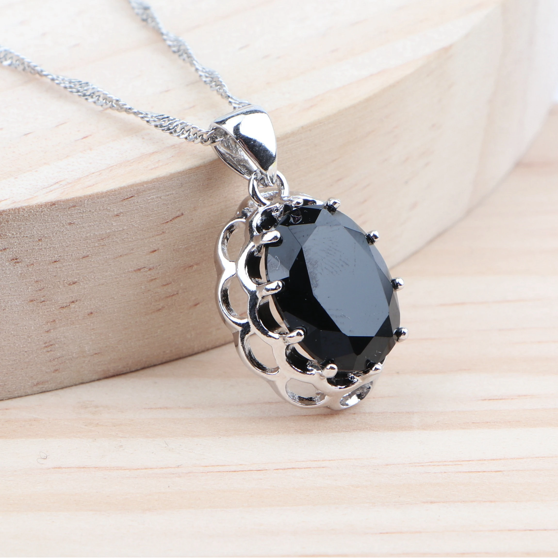 Женский комплект свадебных украшений из серебра 925 пробы обручальные ювелирные