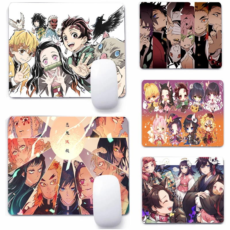 

Demon Slayer Kimetsu no Yaiba Mousepad For Gaming Laptop Computer Desk Mat Mouse Pad Table Mat Office Desk Accessories