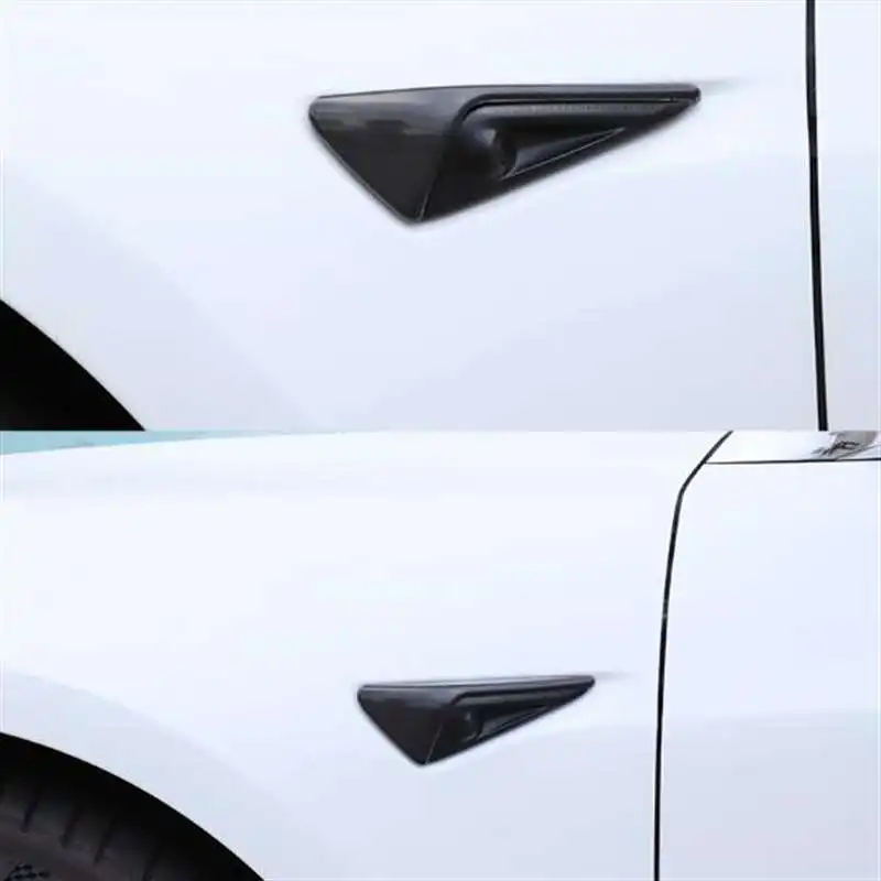 Защитный чехол для камеры Tesla Model 3 X S Y черный блестящий 2 шт.|Тюнинговые молдинги| |