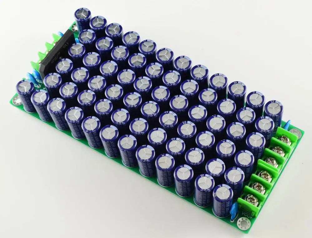 Новый 220 мкФ 80V 64pcs усилитель низкого сопротивления блок питания комплект блоков