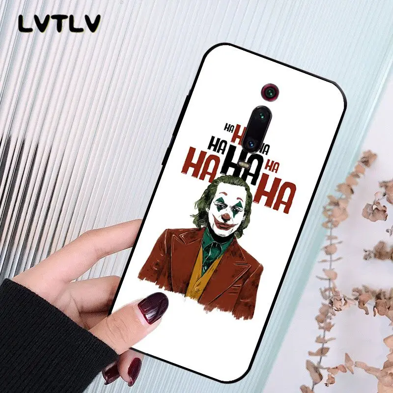 LVTLV Джокер 2019 хоакином Фениксом мягкий черный чехол для телефона Xiaomi 8 9 se 5X Redmi 6pro 6A