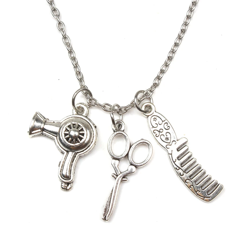 Мини-Парикмахерские ножницы для волос в стиле ретро Подарочная прическа гребень